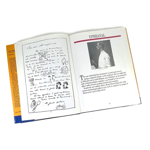 "Tintin & the World of Hergé" Illustrated History Book - Picture 2 of 4
